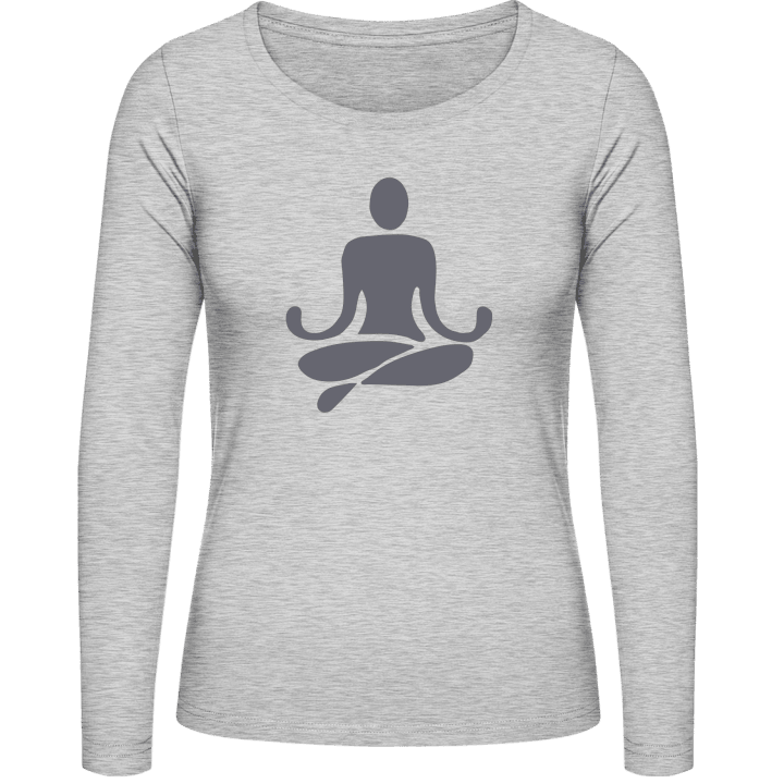 Sitting Meditation Kvinnor långärmad skjorta 0 image
