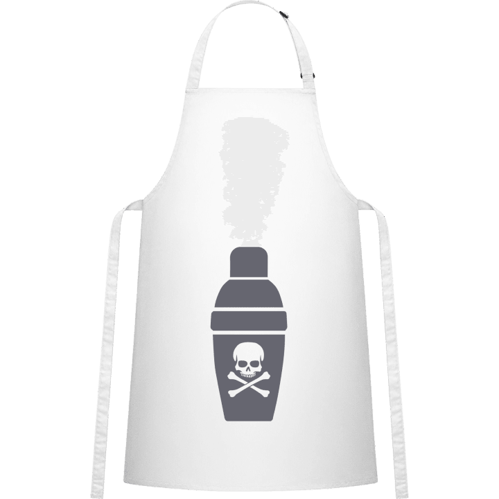 Cocktail Mixer With Skull Kitchen Apron contain pic