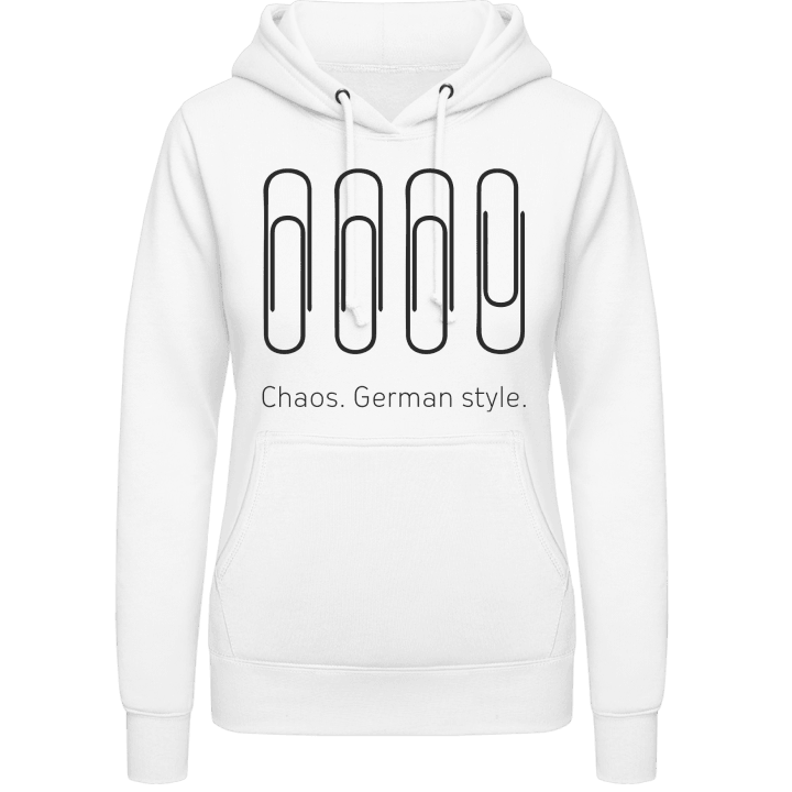 Chaos German Style Women Hoodie contain pic