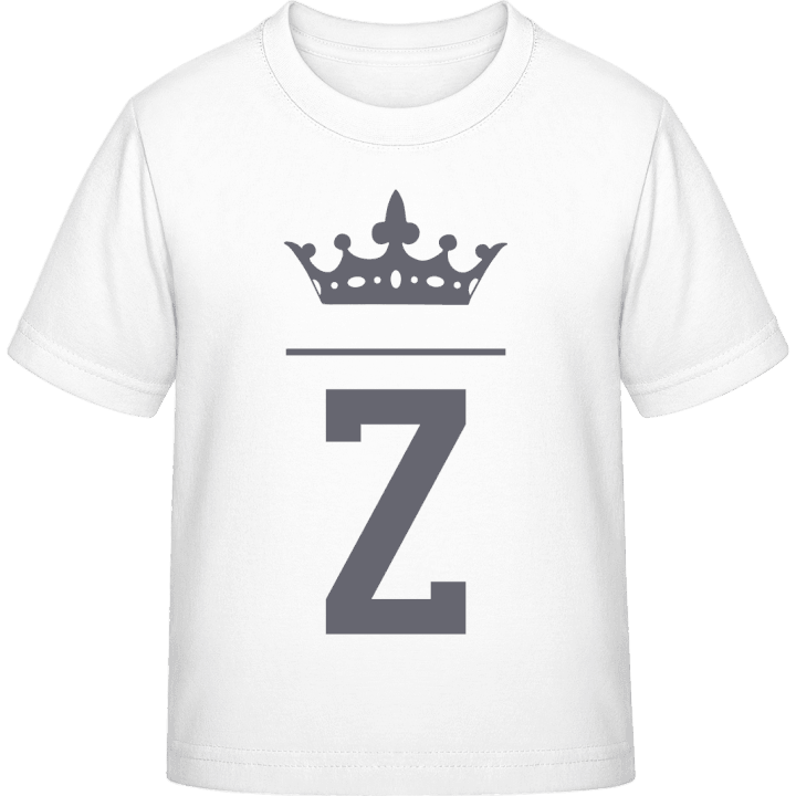 Z Initial T-skjorte for barn 0 image