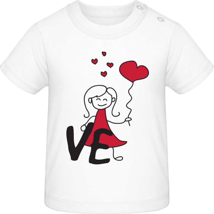 Love Female Part T-shirt för bebisar 0 image