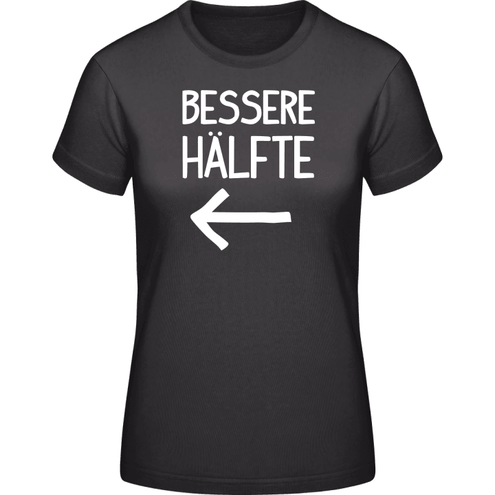 Linke Bessere Hälfte Women T-Shirt contain pic