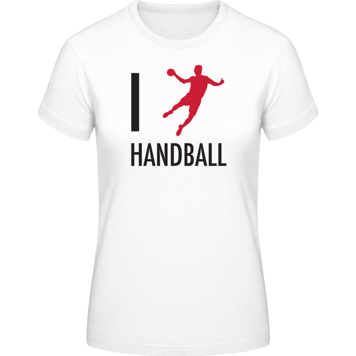 I Love Handball T-skjorte for kvinner 0 image
