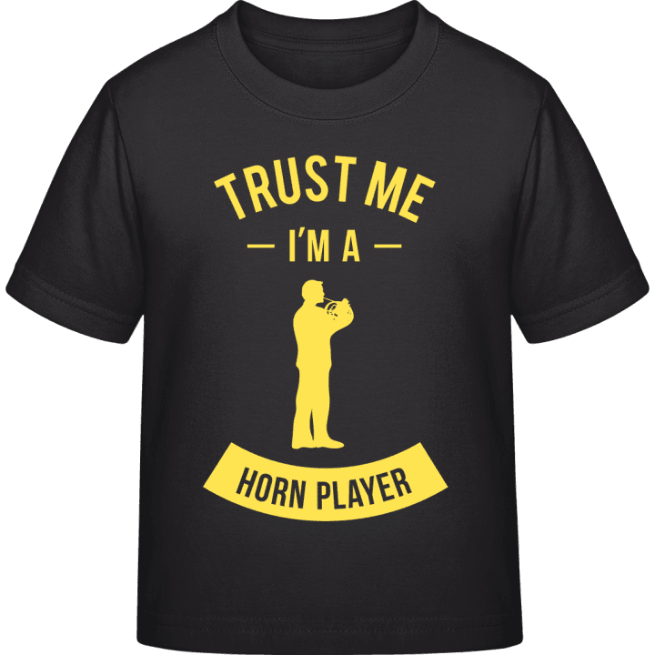 Trust Me I'm A Horn Player Camiseta infantil contain pic