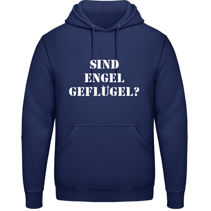 Sind Engel Geflügel Kapuzenpulli contain pic
