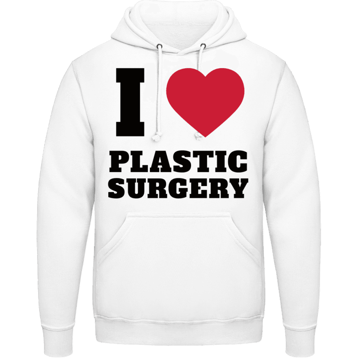I Love Plastic Surgery Felpa con cappuccio contain pic
