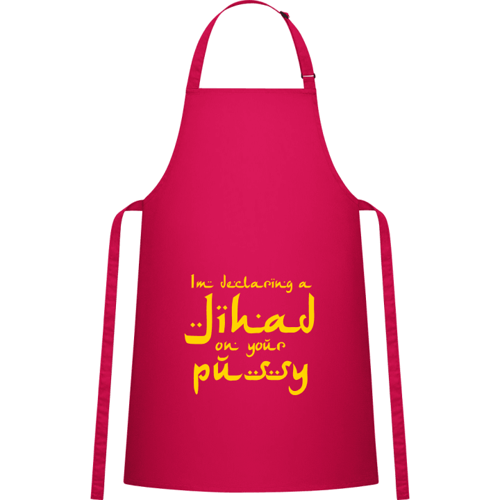 Jihad On Your Pussy Delantal de cocina contain pic