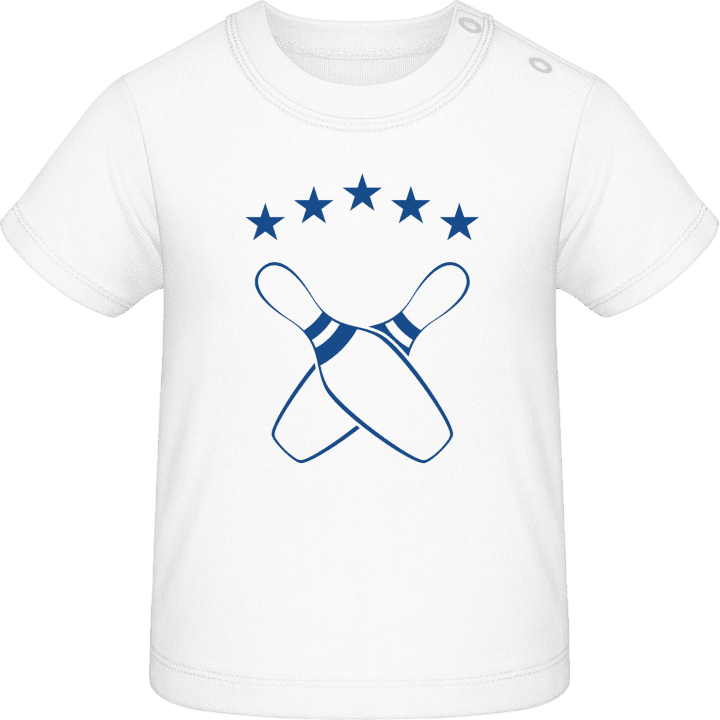 Bowling Ninepins 5 Stars Baby T-Shirt contain pic