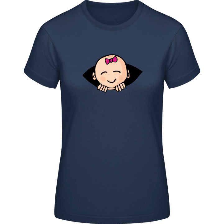 Baby Girl On Board Comic T-shirt til kvinder 0 image