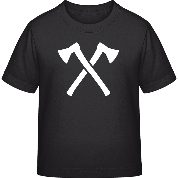 Crossed Axes Kids T-shirt contain pic