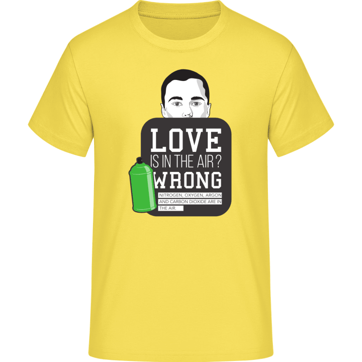 Love is in the air Sheldon Style T-Shirt 0 image