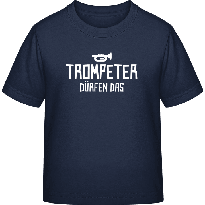Trompeter dürfen das T-shirt för barn contain pic