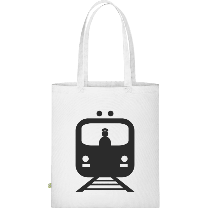 Train Driver Silhouette Bolsa de tela contain pic