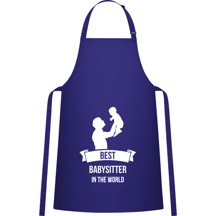 Best Babysitter In The World Kitchen Apron contain pic