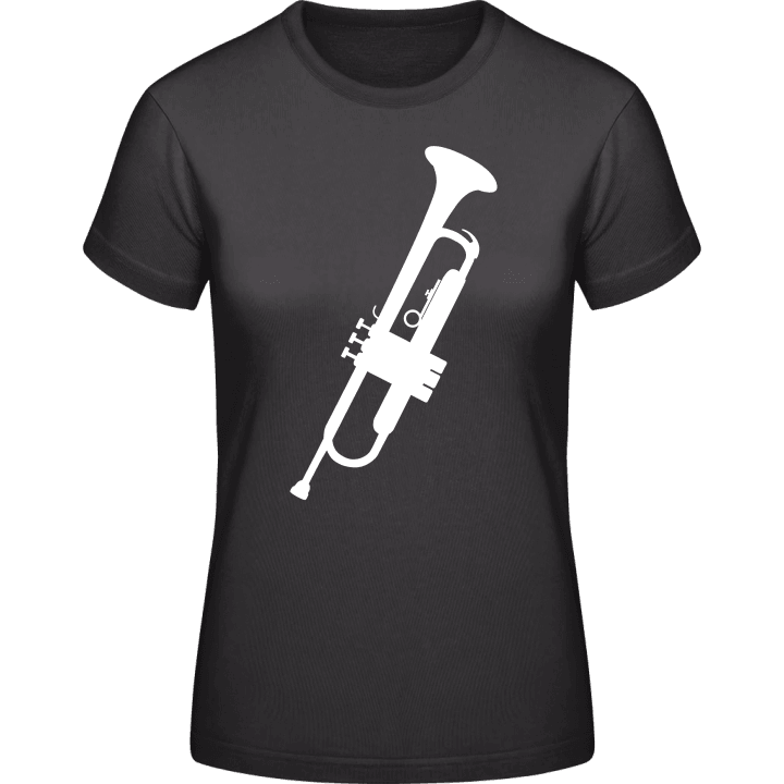 Trumpet Simple T-shirt för kvinnor contain pic