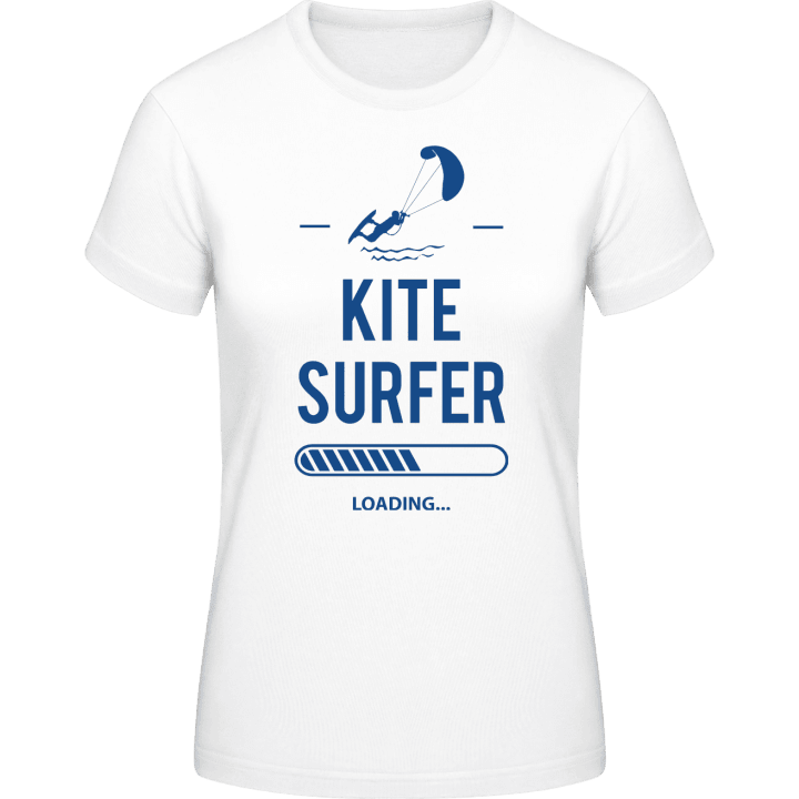 Kitesurfer Loading T-shirt för kvinnor contain pic