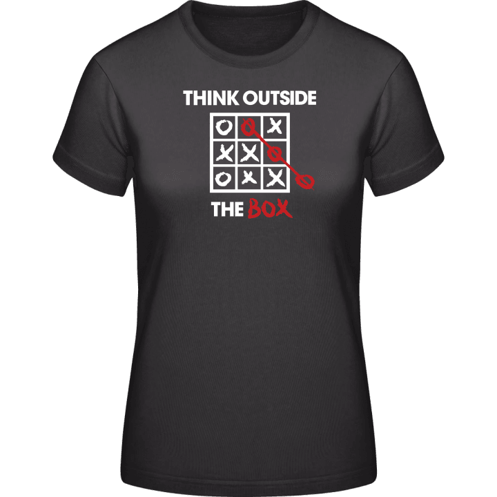Think Outside The Box Vrouwen T-shirt 0 image