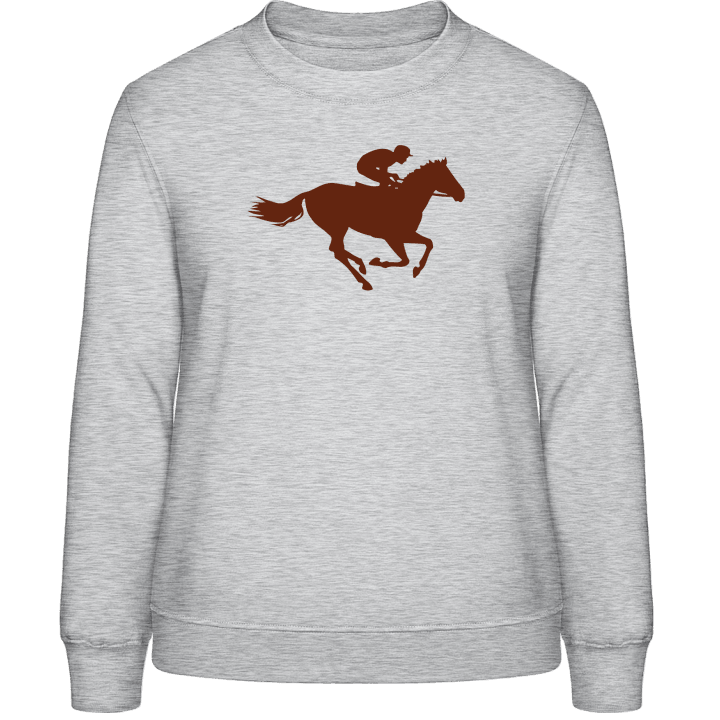 Pferderennen Frauen Sweatshirt contain pic