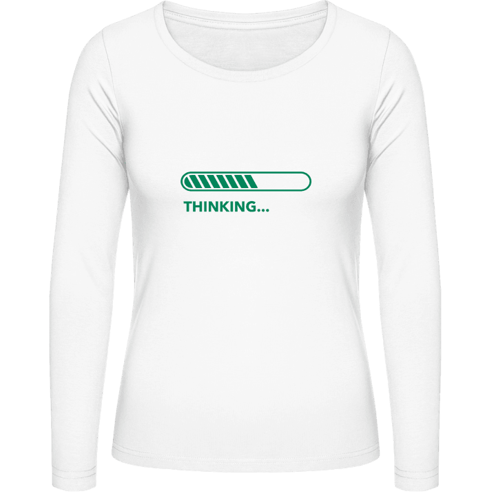 Thinking Progress T-shirt à manches longues pour femmes contain pic