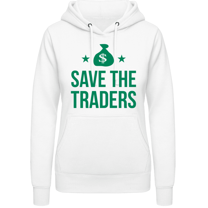 Save The Traders Felpa con cappuccio da donna contain pic