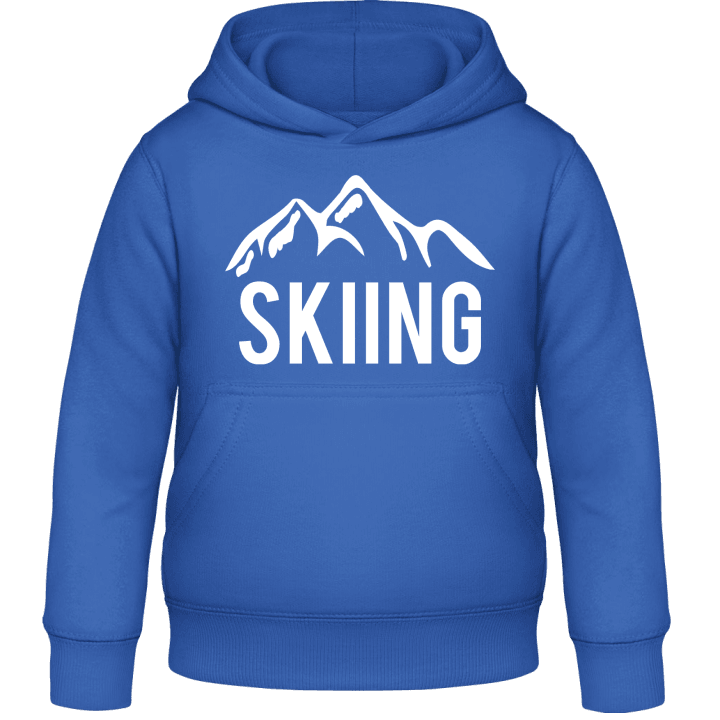 Alpine Skiing Barn Hoodie contain pic