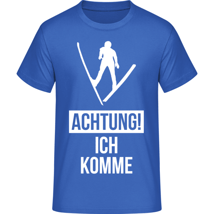 Achtung ich komme Skisprung T-Shirt 0 image