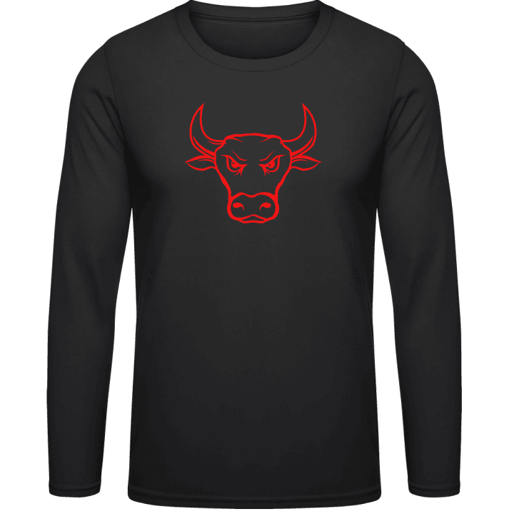 Angry Red Bull Long Sleeve Shirt 0 image