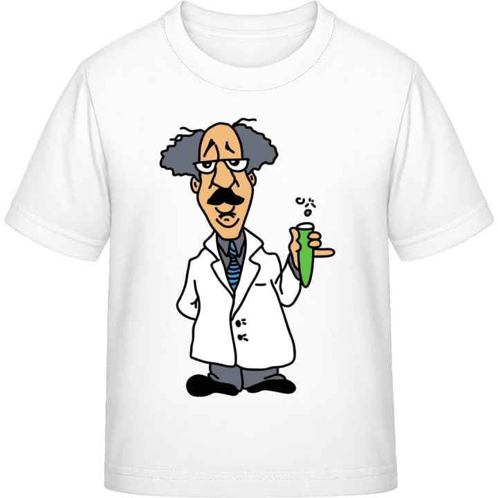 Crazy Scientist T-skjorte for barn contain pic