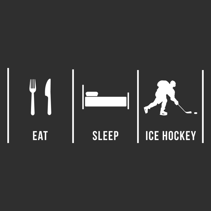Eat Sleep Ice Hockey T-shirt för kvinnor 0 image