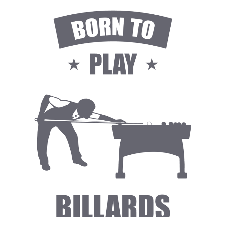 Born To Play Billiards T-shirt à manches longues 0 image