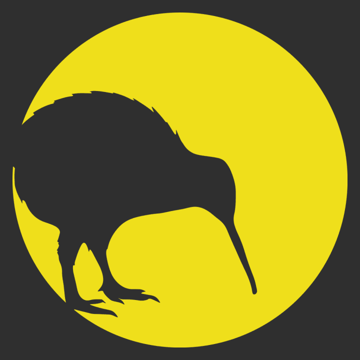 Kiwi Bird In The Moonlight Delantal de cocina 0 image