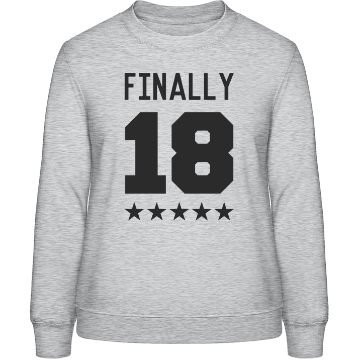 Finally Eighteen Sweatshirt för kvinnor 0 image
