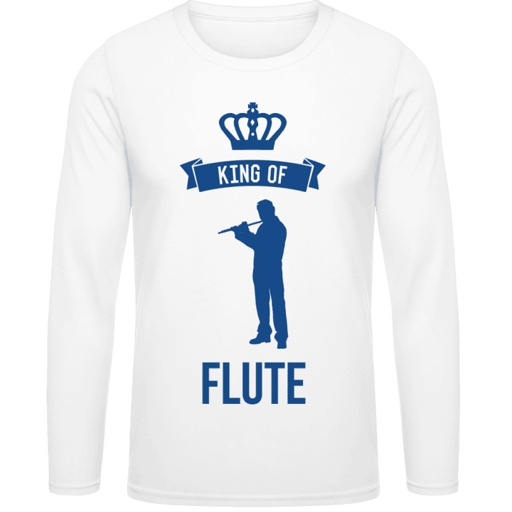 King Of Flute T-shirt à manches longues contain pic