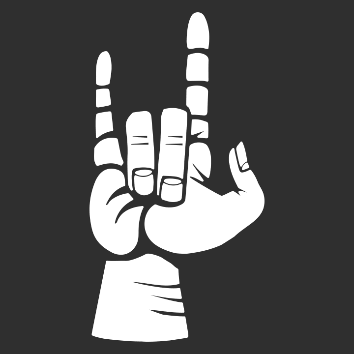 Rock And Roll Hand Sign Stof taske 0 image