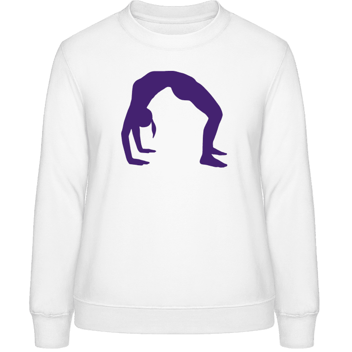 Yoga Woman Sweatshirt för kvinnor contain pic
