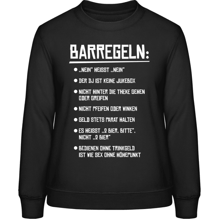 Barregeln Women Sweatshirt contain pic