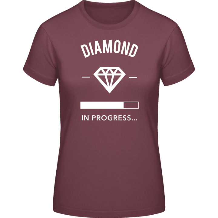 Diamond in Progress T-skjorte for kvinner 0 image
