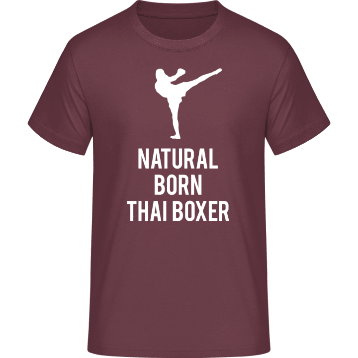 Natural Born Thai Boxer T-skjorte 0 image