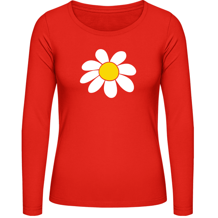 Flower Vrouwen Lange Mouw Shirt 0 image