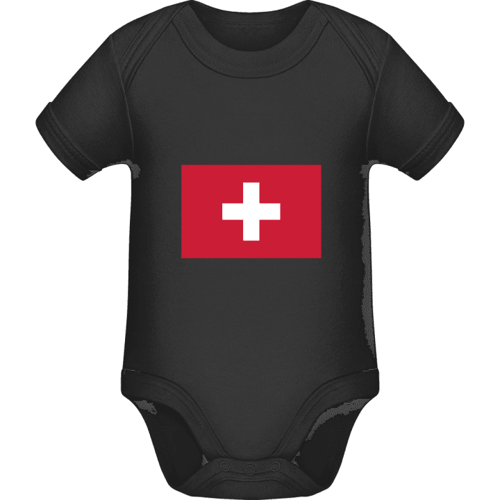 Swiss Flag Baby Strampler contain pic