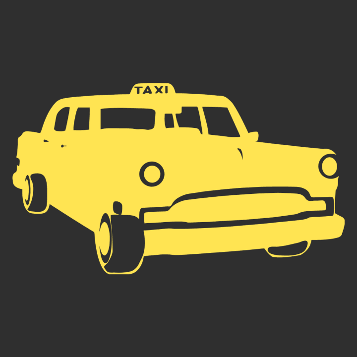 Taxi Cab Illustration Baby T-skjorte 0 image