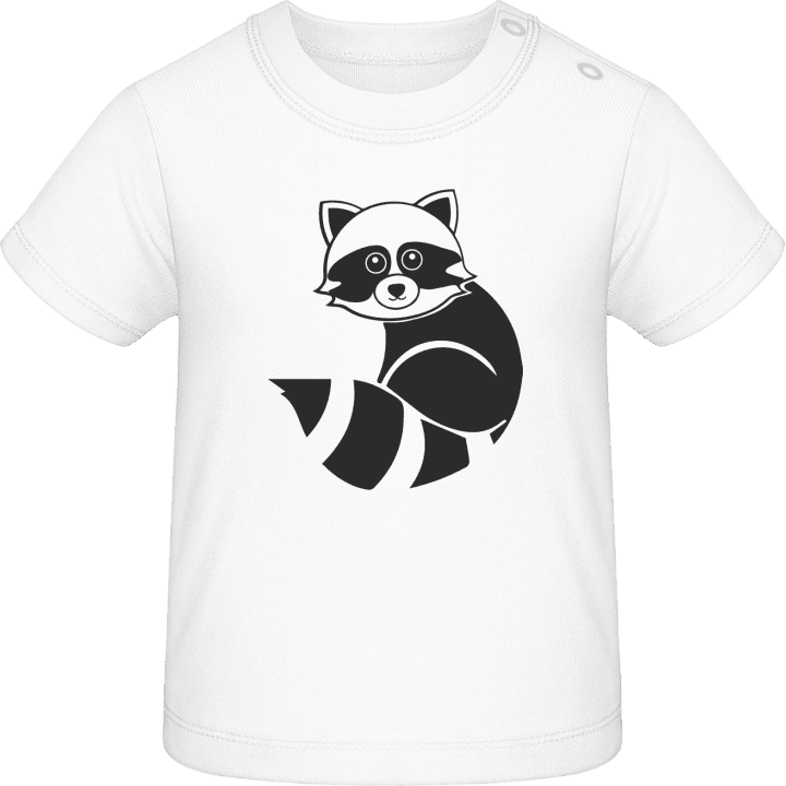 Raccoon Outline Vauvan t-paita 0 image