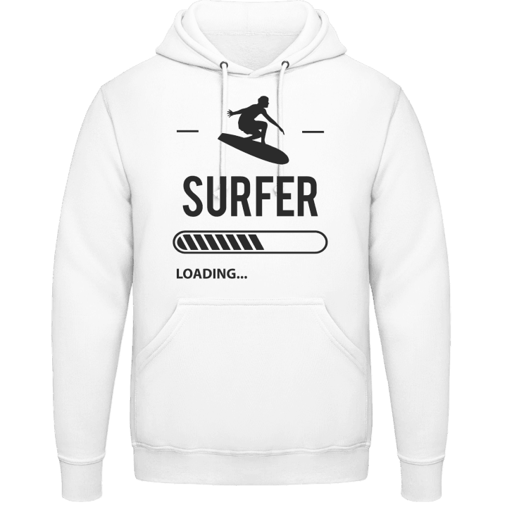 Surfer Loading Felpa con cappuccio contain pic