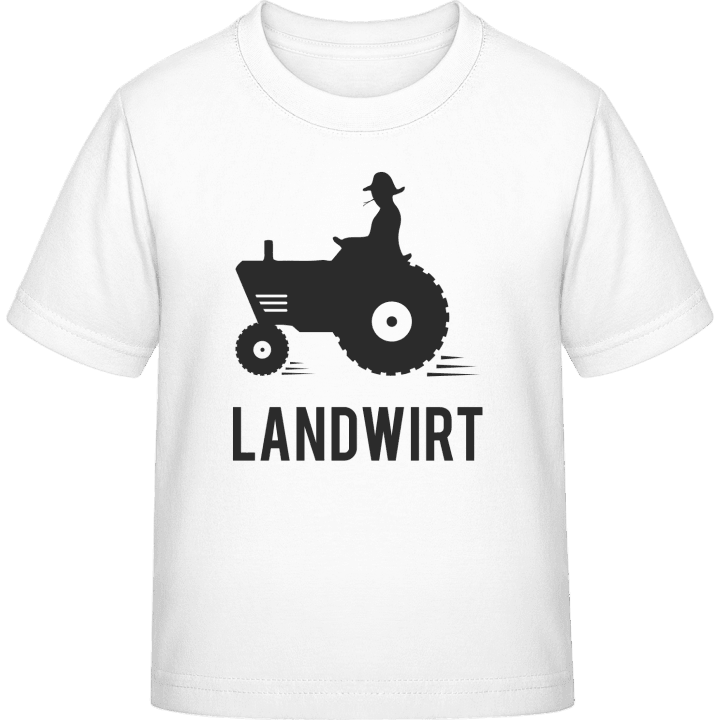 Landwirt mit Traktor Maglietta per bambini contain pic