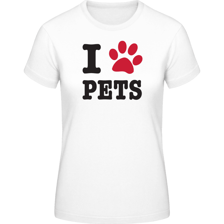 I Love Pets T-shirt för kvinnor 0 image
