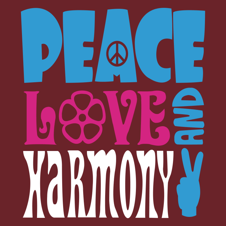 Peace Love Harmony T-shirt bébé 0 image
