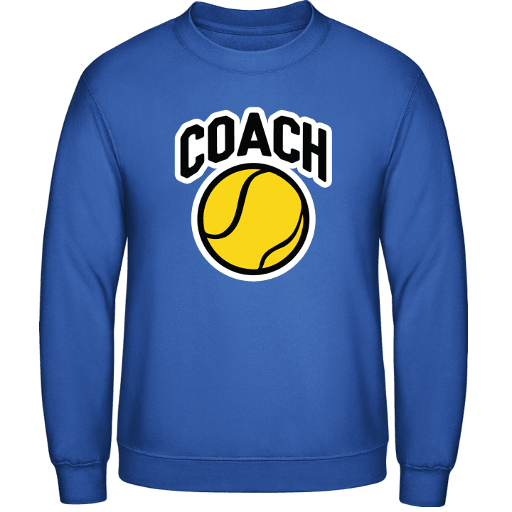 Tennis Coach Logo Sweatshirt contain pic