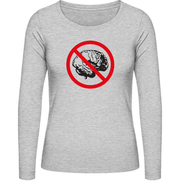 Brainless Langermet skjorte for kvinner contain pic