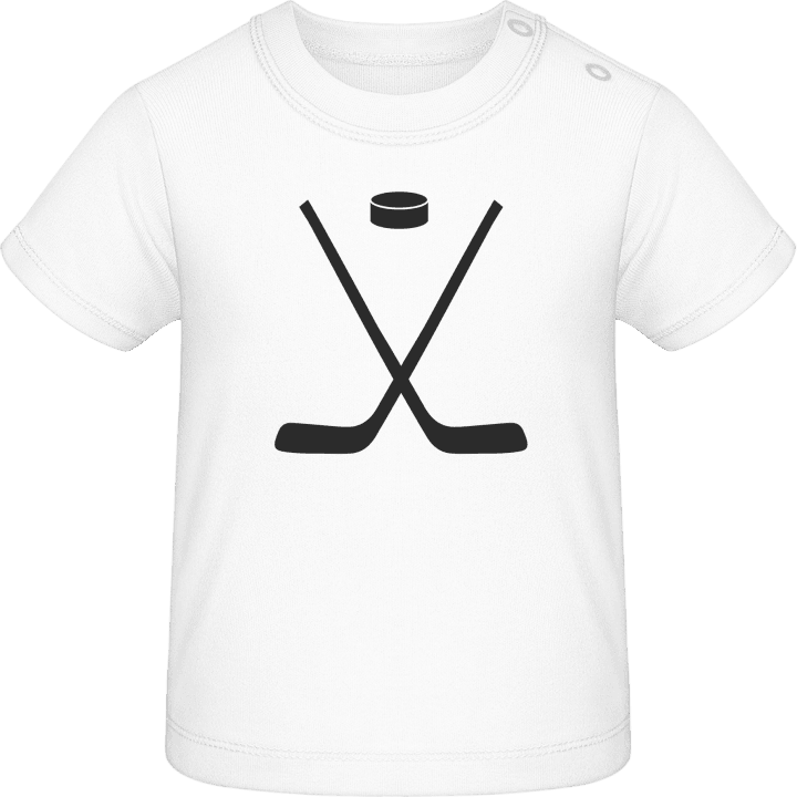 Ice Hockey Sticks T-shirt för bebisar contain pic