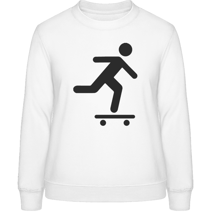 Skateboarder Icon Sweat-shirt pour femme contain pic
